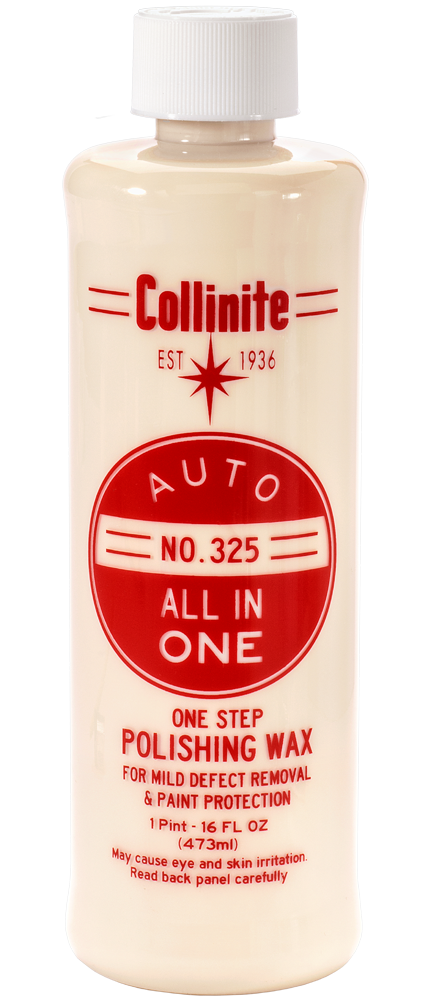 collinite no. 325 all in one, one step, car polish wax