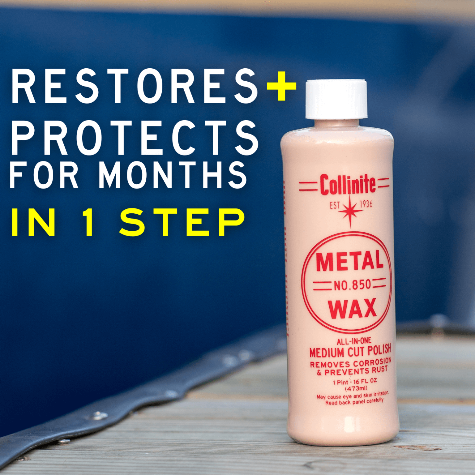 Liquid Metal Wax - Medium Cut Polish | Collinite Since 1936
