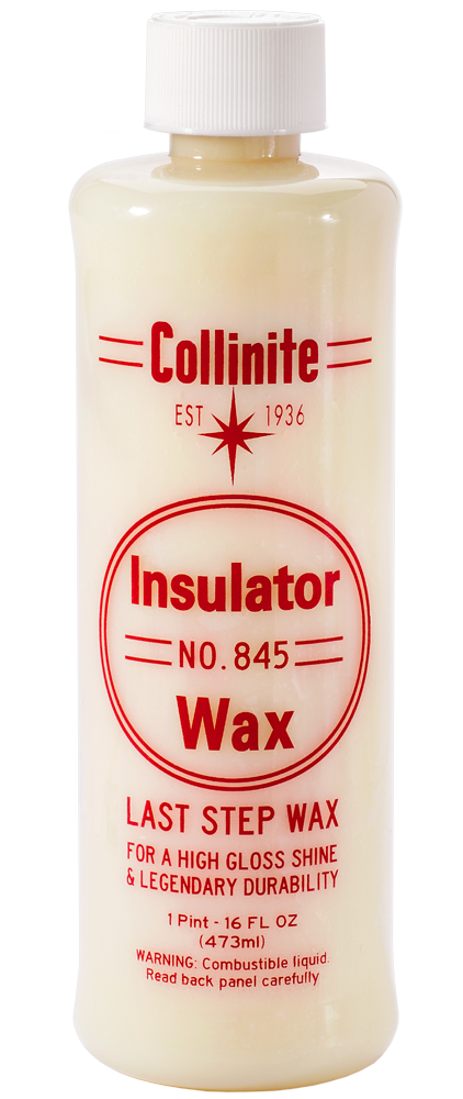 collinite insulator wax no. 845, last step wax