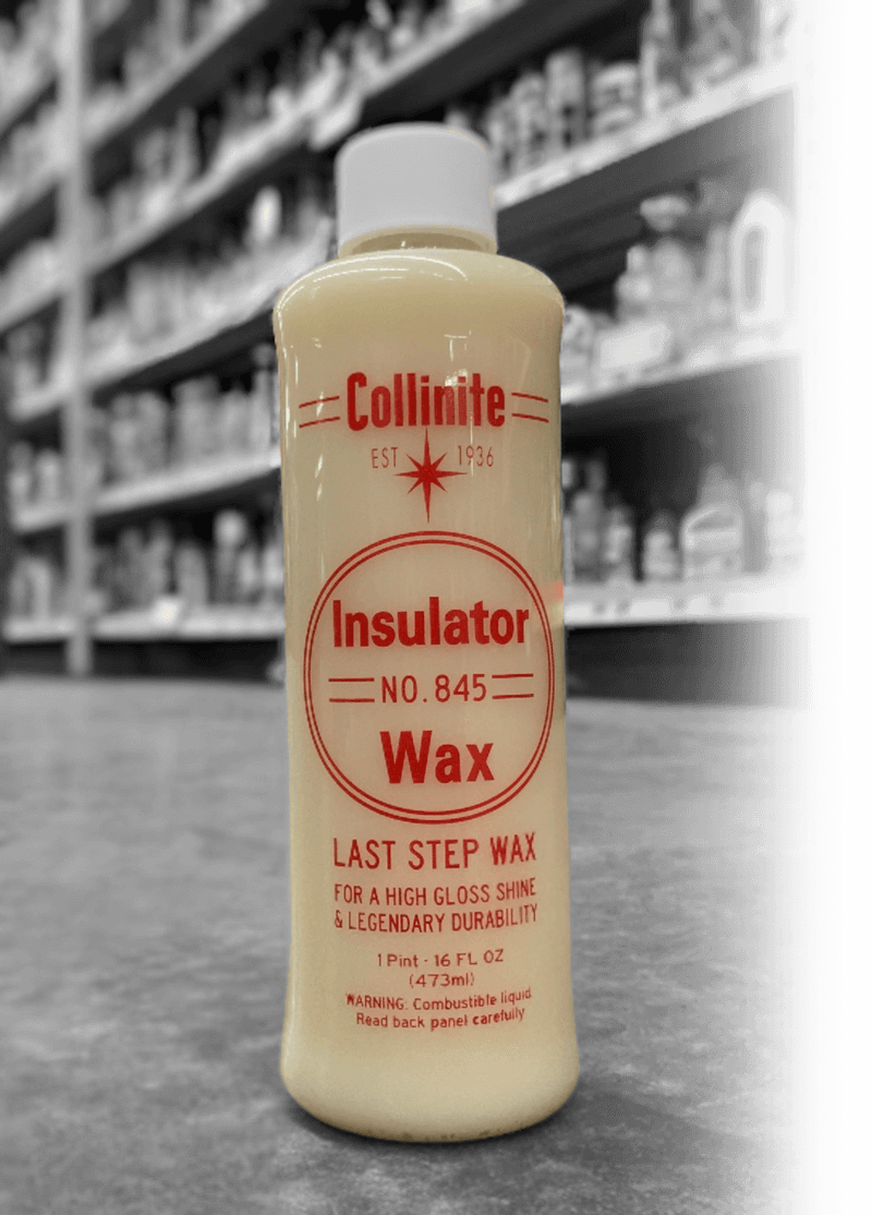 collinite insulator wax no. 845, last step wax